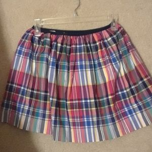 Plaid Skirt